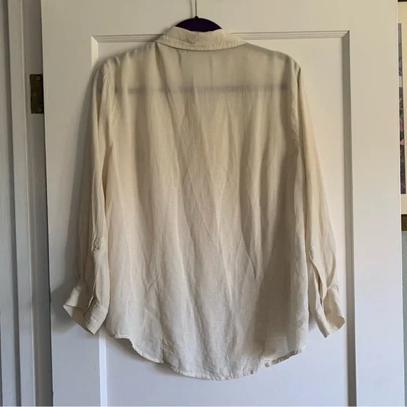 Silk Chicos Button Up Blouse 2 - Picture 6 of 11